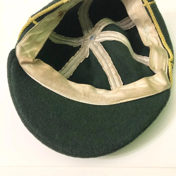 Vintage 60s Wolf Cub Scouts Cap Kids  Boy Scout Stains No Size - Picture 10 of 14